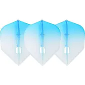 L-Style Champagne L3 Shape 2-Tone CWH×Blue - Dart Flights