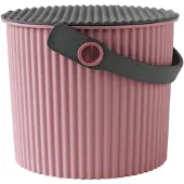 SmartaSaker Omnioutil Opbergemmer - Mini - Rose/Grijs