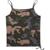 Brandit Top 'Lilly ' bruin / donkerbruin / grijs