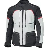 Held Tridale Top Lichtgrijs Zwart Rood Waterdicht Textiele Motorjas Maat 3XL