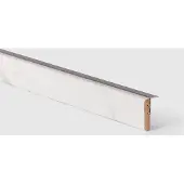 Maestro Overgangsprofiel Laminaat Witte Marmer – 1300x56x12 mm | Traprenovatie