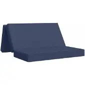 vidaXL Vouwbare Sofa Bed 160 x 67 x 45 cm Blauw
