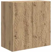 vidaXL Wandkast 59 x 31 x 60 cm Bewerkt hout Artisanaal eiken