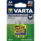 Varta AA accu 2600mA blister 2 R2U