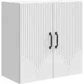 vidaXL Wandkast Wit 59 x 31 x 60 cm Bewerkt hout