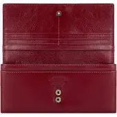 WITTCHEN Damesportemonnee Leer Rood - Italy Collectie