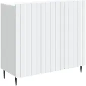 vidaXL Dressoir Wit 89 x 34,5 x 82 cm Bewerkt hout