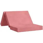 vidaXL Vouwbare Sofa Bed 100 x 67 x 45 cm Roze