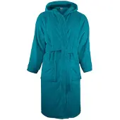 The One Towelling Kapjurk voor volwassenen (Turquoise)