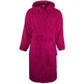 The One Towelling Kapjurk voor volwassenen (Magenta)