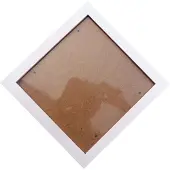 Exogio Vierkante Dikke Grenenhouten Fotolijst Muurfotolijst (Wit, 6 Inch)