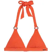 Marc O'Polo Bikinitop ' Firecracker Floral ' oranje