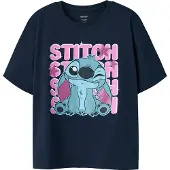 Name it Shirt 'NKFDymir Stitch' marine / hemelsblauw / lichtroze / donkerroze