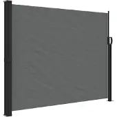 vidaXL Uitschuifbaar zijluifel antraciet 160x300 cm