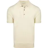 Profuomo Heren Polo's & T-shirts Luxury Basic - Ecru - Maat M
