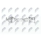 NTY NPW-WW-038 Aandrijfas