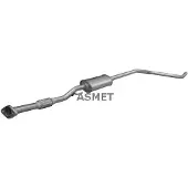 ASMET 16.107 Uitlaat middendemper