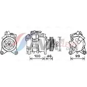 Ava Cooling BWAK489 Aircopomp