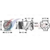 Ava Cooling VOAK184 Aircopomp