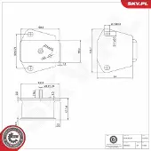 ESEN SKV 75SKV468 Motorsteunlager
