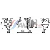 Ava Cooling BWAK408 Aircopomp