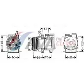 Ava Cooling HYAK257 Aircopomp