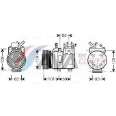 Ava Cooling HYK166 Aircopomp
