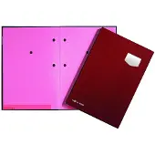 Pagna 24102-01, A4, Karton, Kunststof, Rood, Portret, 240 mm, 18 mm