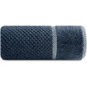 Eurofirany Luxe Badhanddoek Caleb 540 GSM 70x140 cm Marineblauw