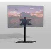 Cavus Vloerstandaard ELLIPS zwart 80 cm VESA 400x200