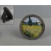 MEA Fotolijstje Rond ant. zilverkl. Ø11,4x1,4cm