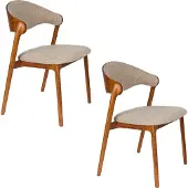 Dutchbone eetkamerstoel (set van 2) Babington