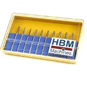 HBM Machines HBM 10 Delige HM Frezenset met 3 mm. Opname