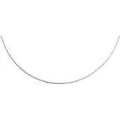 Lucardi Zilveren ketting met venetiaanse schakel 45 cm