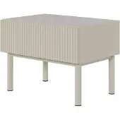 Selsey Nachtkastje Vesper | Design metaal beige 50x44x35.599998474121094 cm nachtkastjes | NADUVI
