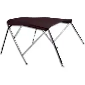 OceanSouth Biminitop DELUXE 3 boog breedte 170-190cm ZWART