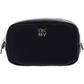 DKNY toilettas Sarah Travel Kit Black / Silver zwart