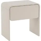 NADUVI Collection Nachtkastje Lontero | mdf beige 50x51.5x35 cm nachtkastjes | NADUVI