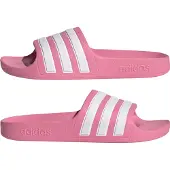 Adidas Strand-/badschoen 'Adilette Aqua' pink / wit