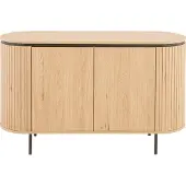 CALICOSY Dressoir met 2 deuren en zijkanten met groef l120 cm