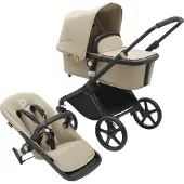 Bugaboo Kinderwagen Fox Cub Compleet Black/Desert Beige