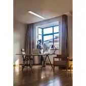 Osram LED-plafondlamp OFFICE LINE, wit / opaal, Werkkamer / Kantoor, Aluminium, LED plafondlamp