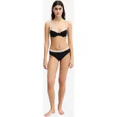 Marc o'polo Bikinibroek ' Contrast Binding ' crème / zwart