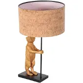 Anne Light & Home Animaux LED Tafellamp | 1x E27 | Dimbaar | Goud/Zwart