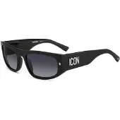 Dsquared2 ICON 0016/S Black 57/21/135 MAN Zonnebrillen