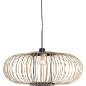 Steinhauer Hanglamp Silva met bamboe kap Ø60cm