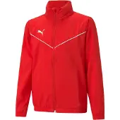 Puma Sportjas 'TeamRise' rood / wit