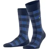 Burlington Sokken met labeldetail, model 'Buffalo'