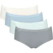 Sloggi Slip ' Originals Basic ' crème / turquoise / lichtblauw / grijs