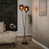 Lyora Design vloerlamp Bronza Sienna bruin - 2x E27